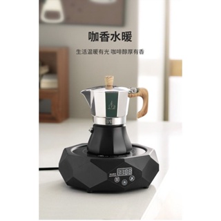 【 48H快速出貨】Bincoo電陶爐多功能傢用小型靜音摩卡壺專用加熱底座煮咖啡器商用 WIEW