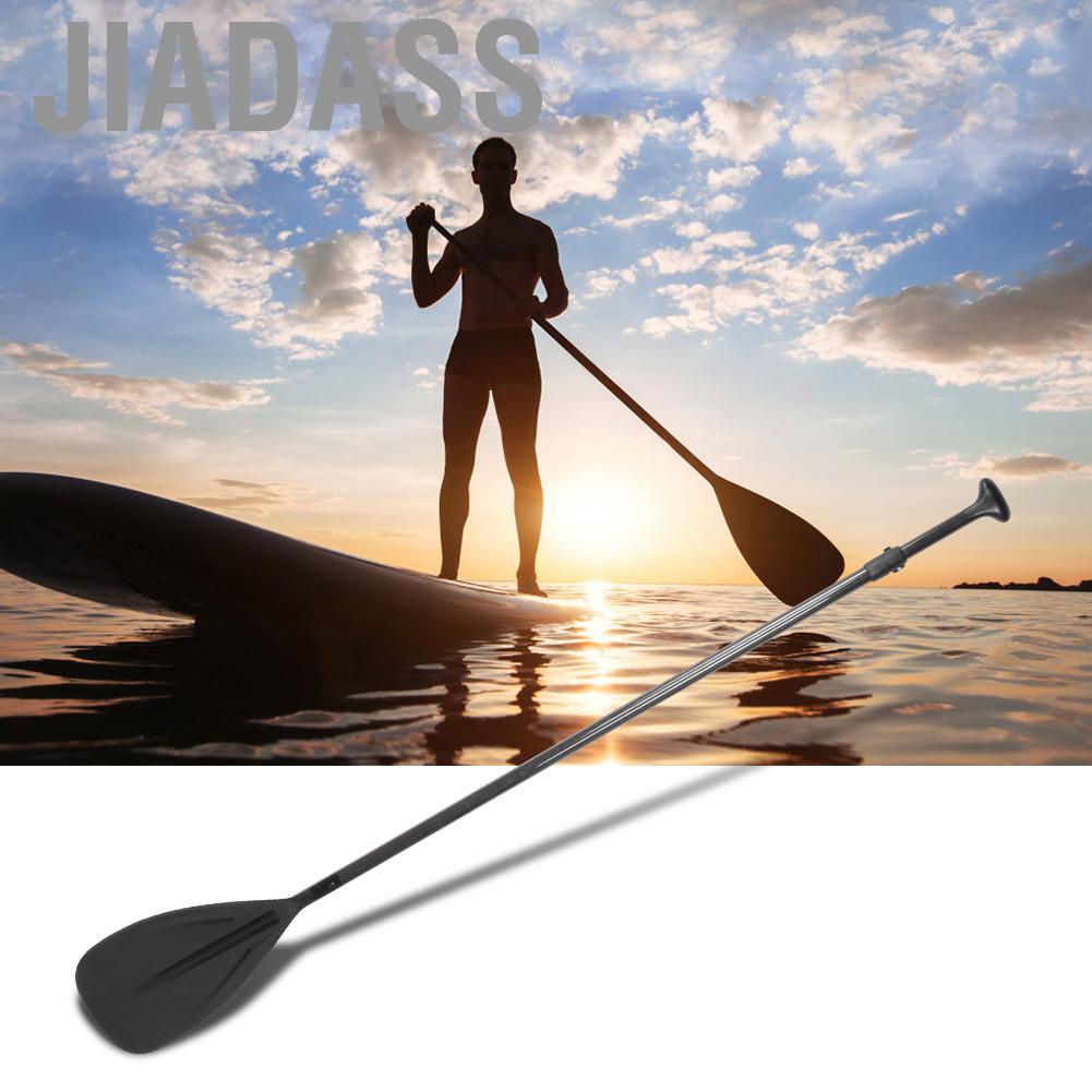 Jiadass 槳碳纖維 Sup 3 節可調式直立式單頭划船工具適用於衝浪板皮划艇充氣船