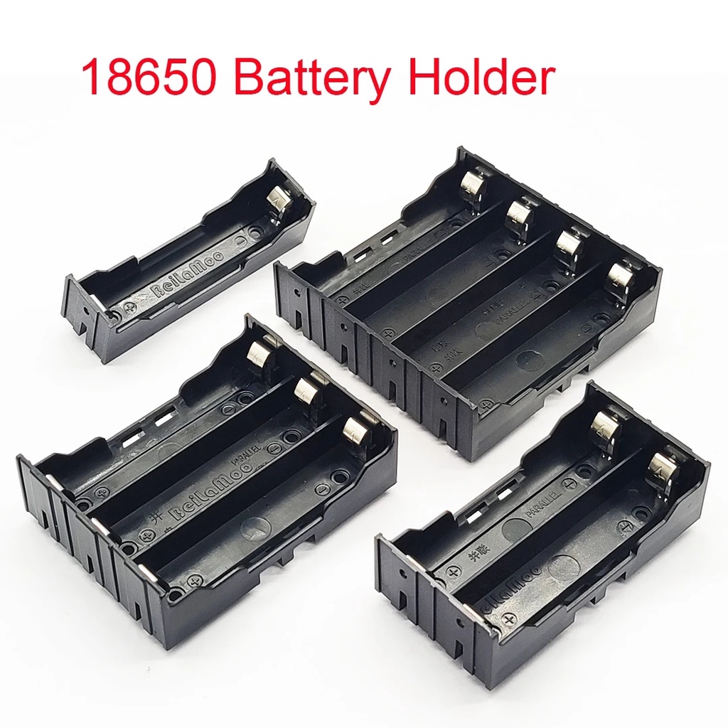 18650電池裝1/2/3/4節 DIY鋰電池盒 /18650電池座/ 帶針1/2/3/4節