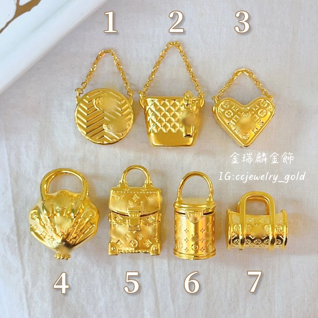 《金瑞麟金飾》黃金大包包 造型黃金 黃金擺飾 純金9999