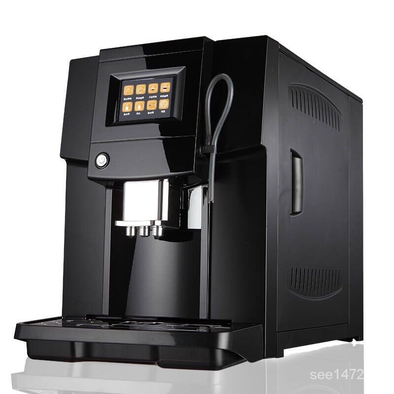 意式110V智能磨豆全自動傢用商用咖啡機咖啡機辦公室 3C3P