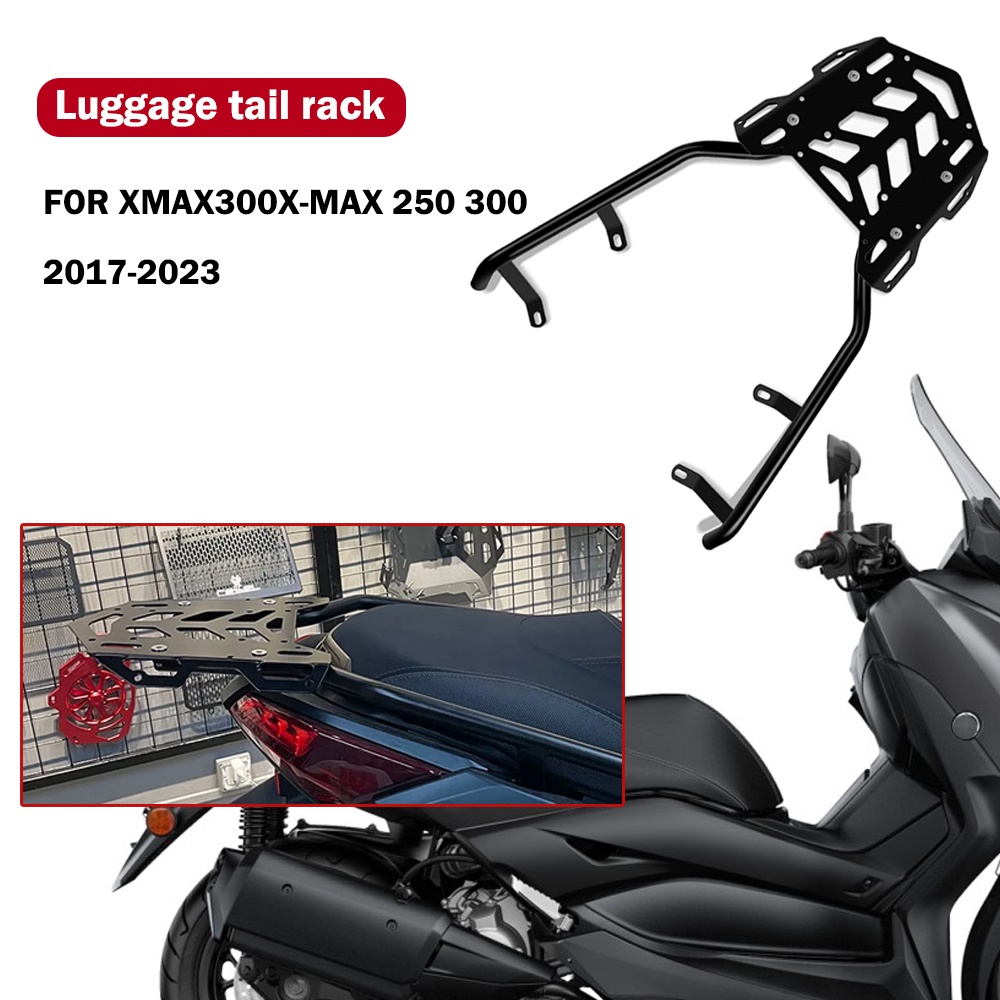 適用於 XMAX300 X-MAX 250 300 2017-2023 後置行李架尾箱固定器支架貨物支架摩托車配件