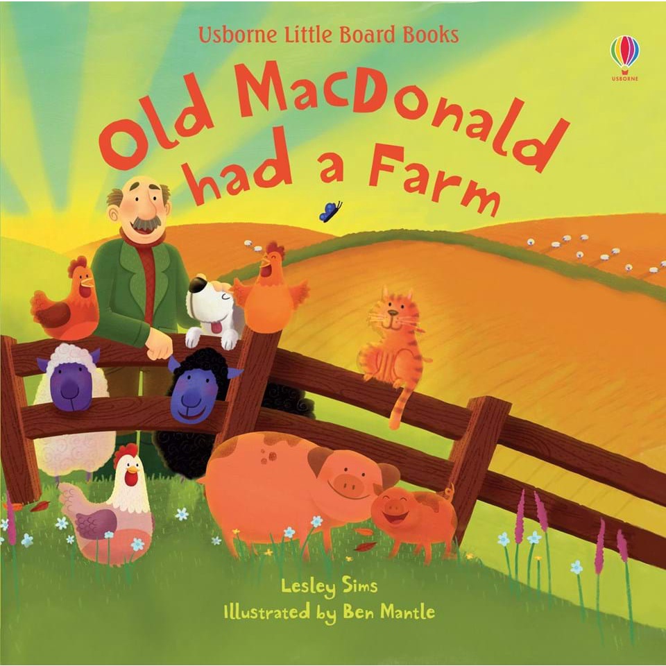 Little Board Book: Old Macdonald had a Farm(硬頁書)/Lesley Sims【禮筑外文書店】