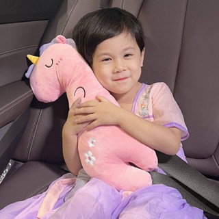 汽車抱枕車用後排兒童車內睡覺神器車載枕頭小孩子安全帶護肩靠枕 汽車裝飾品 Fjtl