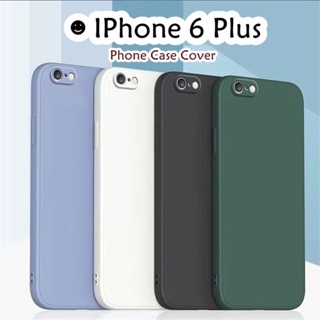 [潮流正面] 適用於 IPhone 6 Plus 手機殼防摔耐磨矽膠全保護殼經典簡約純色手機殼保護套