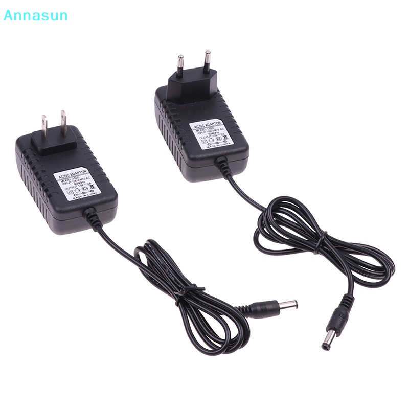 Annasun 15V2A AC 100V-240V 轉換器適配器 DC 15V 2A 2000mA 電源歐盟美國插頭