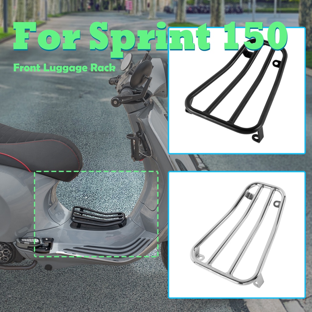 適用於 Vespa Sprint 150 2016-2021 腳踏板後行李架支架適用於 Primavera Spring