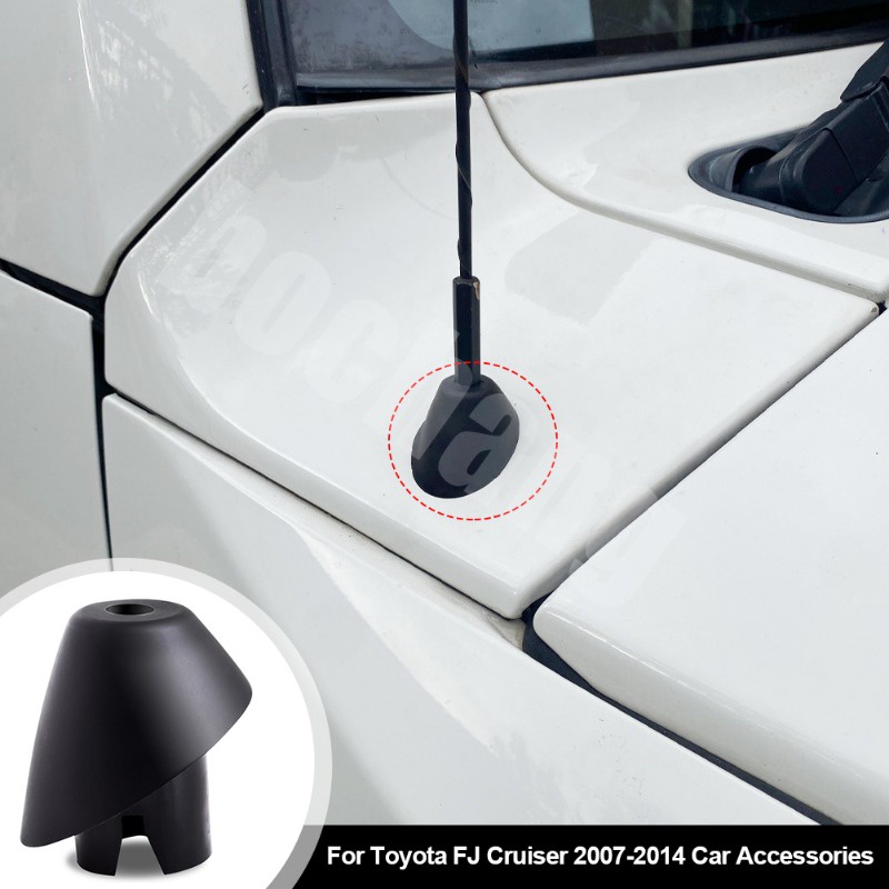 1 件裝汽車擋泥板底座天線擋板橡膠安裝適合豐田 FJ Cruiser 2007-2014 汽車配件