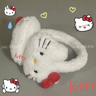 限時促銷韓版kitty毛絨耳罩~新款卡通可愛護耳套高顏值加厚防凍秋冬保暖耳套