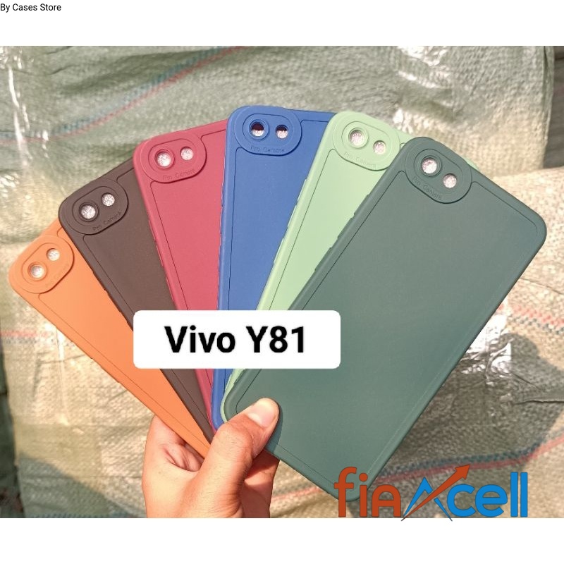 Case Pro 相機 Vivo Y81 軟包通心粉保護相機