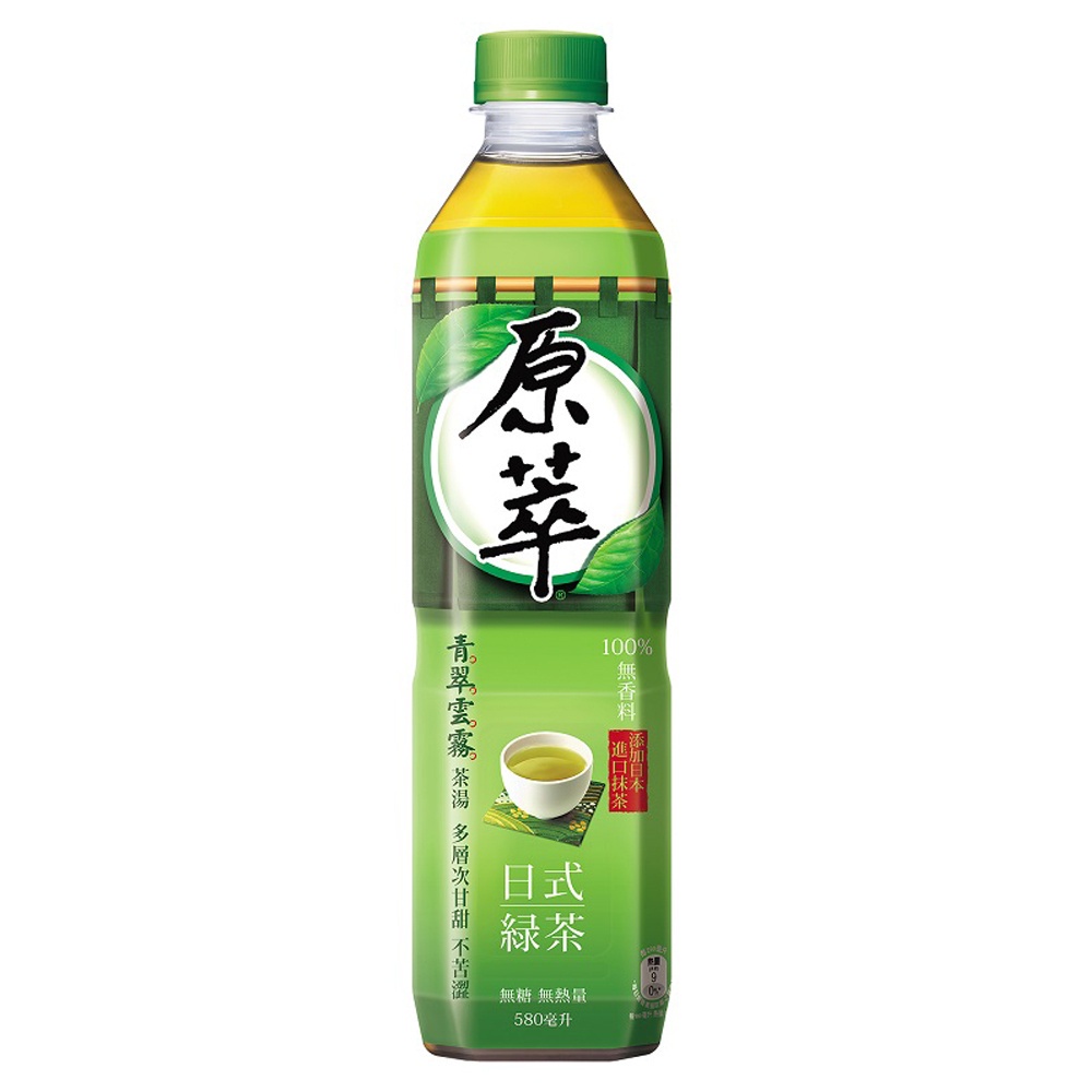 原萃 日式綠茶580ml4入【喜互惠e直購】