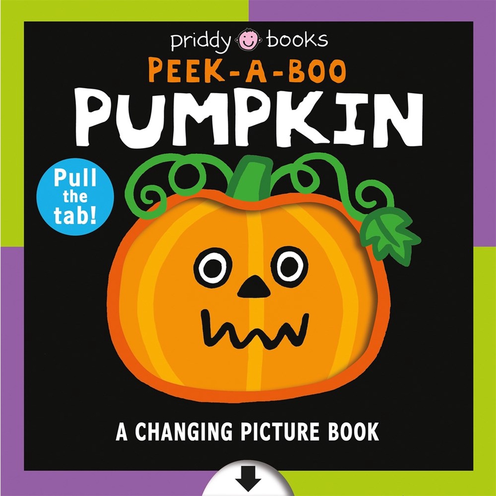 Peek a Boo Pumpkin (硬頁書)/Roger Priddy【禮筑外文書店】