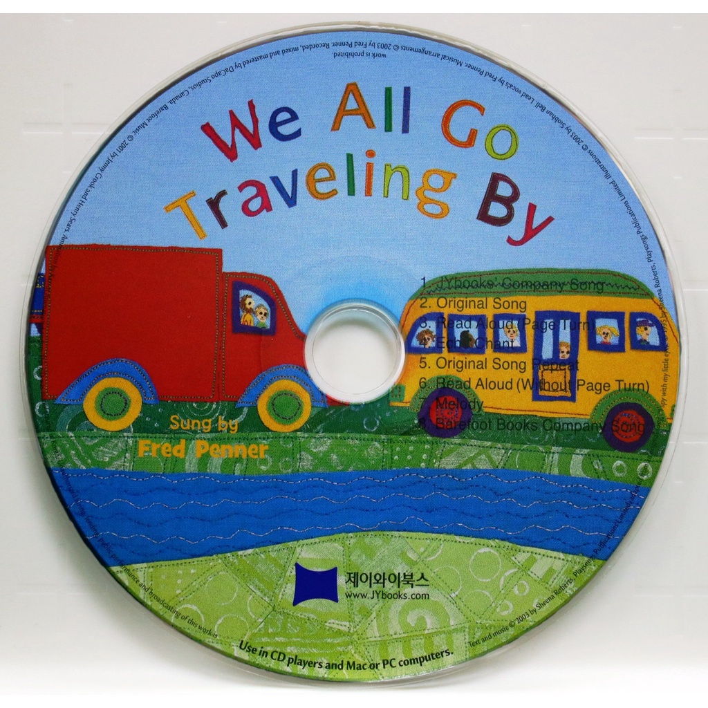 We All Go Traveling By (1CD only)(韓國JY Books版) 廖彩杏老師推薦有聲書第17週/Sheena Roberts【三民網路書店】