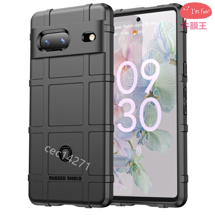 軍用軟殼犀牛防摔手機殼 Google Pixel 8 pro 7a 7 6a 6 5 4a 4 XL 3a保護殼保護貼