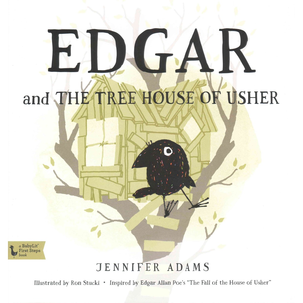 Edgar and the Treehouse of Usher(精裝)/Jennifer Adams【禮筑外文書店】