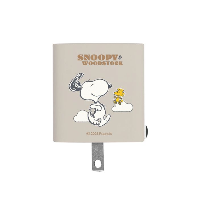 SNOOPY鳳梨酥33W充電器/ 悠遊 eslite誠品