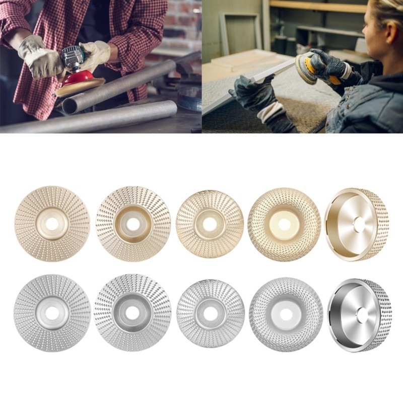 【現貨】 5pcs 根雕砂輪有效木工拋光液磨盤藝術家簡單操作