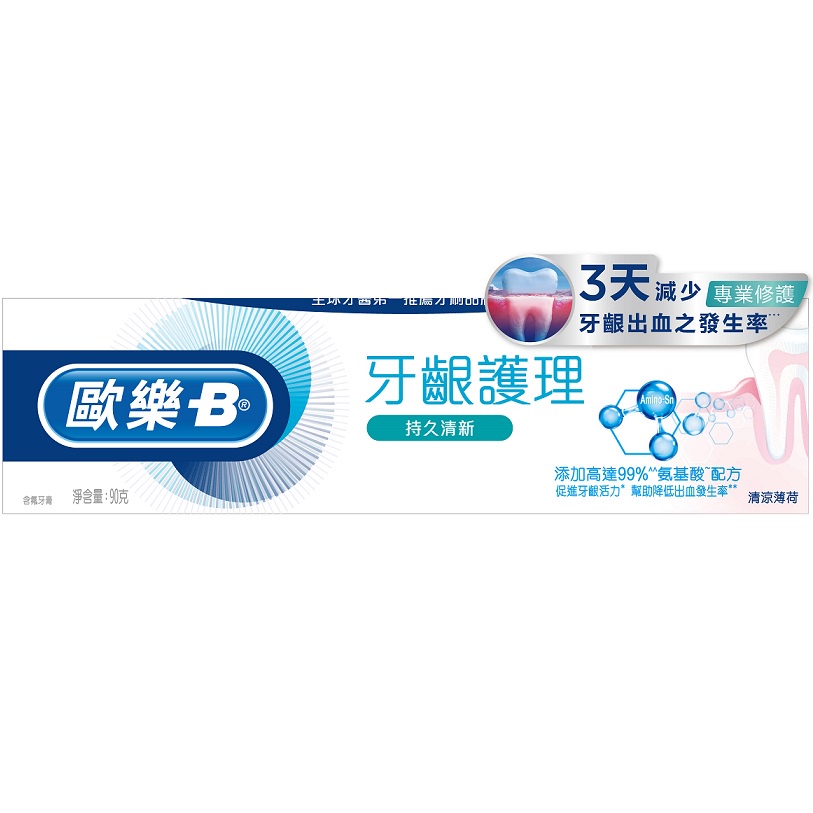 Oral-B 歐樂B專業牙齦護理牙膏-持久清新90克【任2件5折】