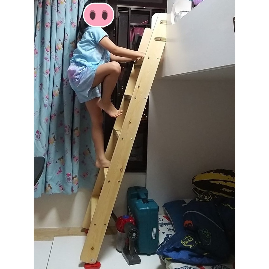木梯子 實木質樓梯 家用學生宿舍雙層床爬梯 閣樓樓梯 上下床梯子