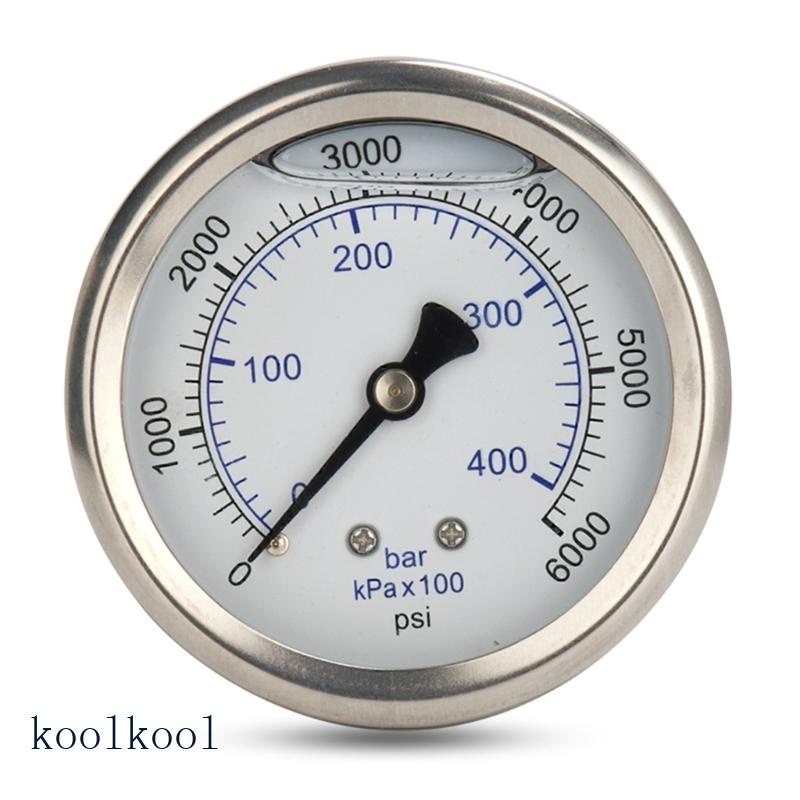 【KOOL】專業洗車機水壓表通用水壓測試儀標準N14x1 5三通