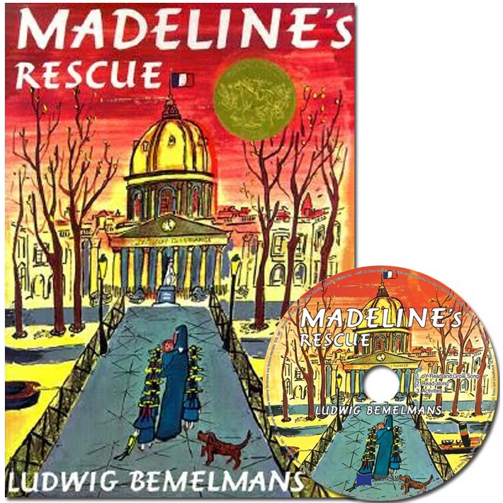 Madeline's Rescue (1平裝+1CD)(韓國JY Books版) 廖彩杏老師推薦有聲書第2年第10週/Ludwig Bemelmans【三民網路書店】