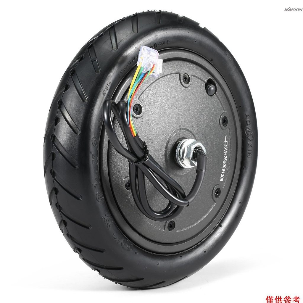 XIAOMI (mihappyfly)250W 馬達發動機輪適用於小米 M365 電動滑板車車輪防滑輪胎更換零件配件