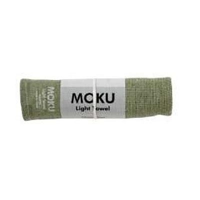 日本 kontex Moku 輕薄速乾純棉毛巾/ M/ 綠 eslite誠品