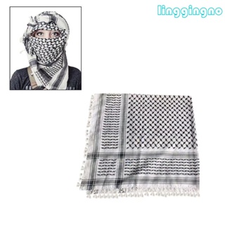 Rr 柔軟圍巾阿拉伯戰術沙漠圍巾 Shemagh 圍巾男式女式頭巾