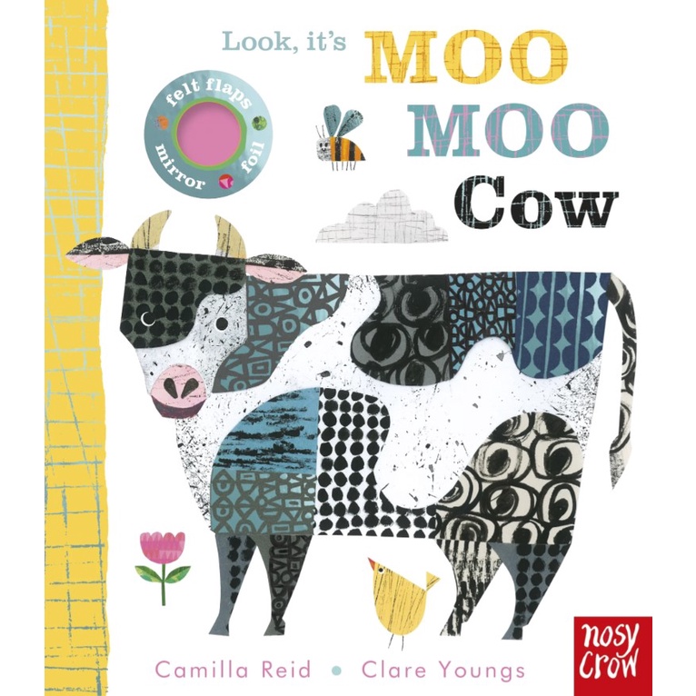 Look, it's Moo Moo Cow (Felt Flaps)(硬頁書)/Camilla Reid Look, It's 【三民網路書店】