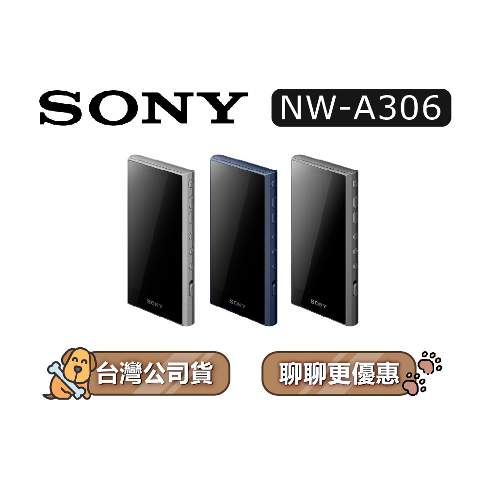 【可議】 SONY 索尼 NW-A306 Walkman 數位隨身聽 可攜式音樂播放器 SONY隨身聽 A306 可選色