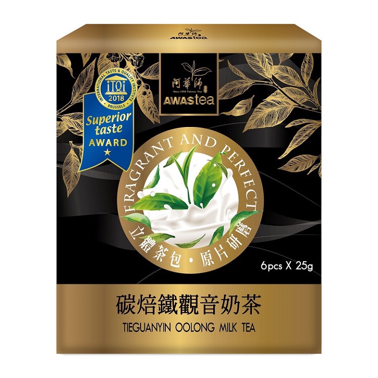 阿華師 碳焙鐵觀音奶茶(27.5gX6入/盒)[大買家]