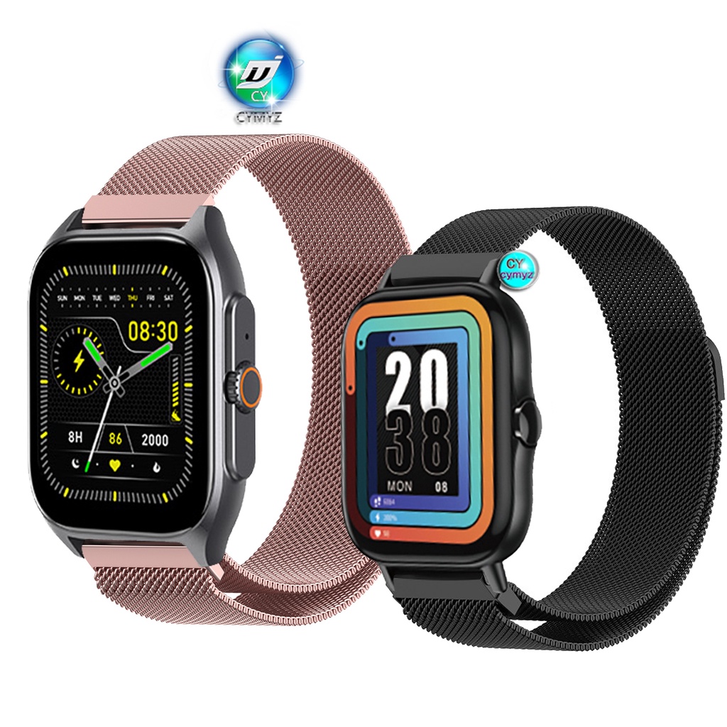 Itel Smart watch 1 錶帶金屬錶帶適用於 Itel 智能手錶錶帶 Itel 智能手錶 2ES 錶帶運動腕