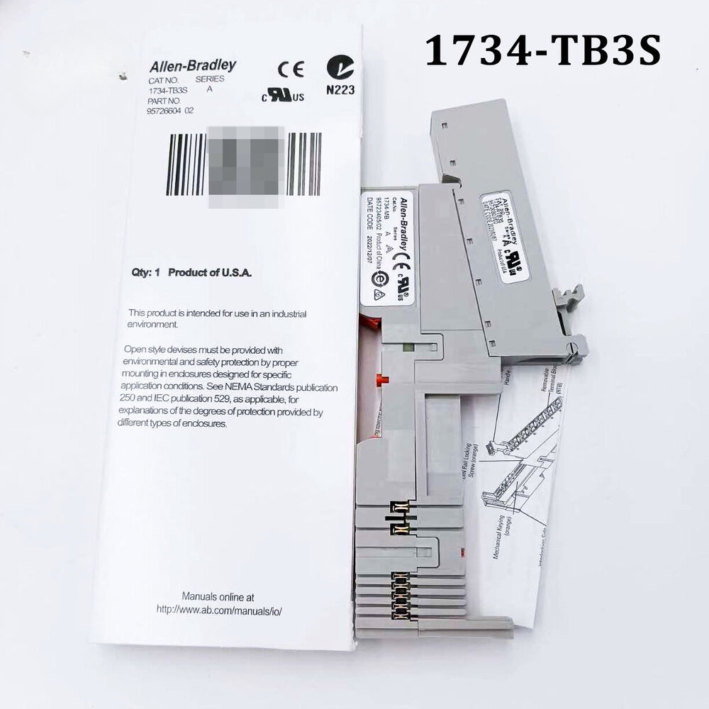 【全新】Allen-Bradley 1734-tb3s SER A POINT I/O 模塊 PLC 1734TB3S