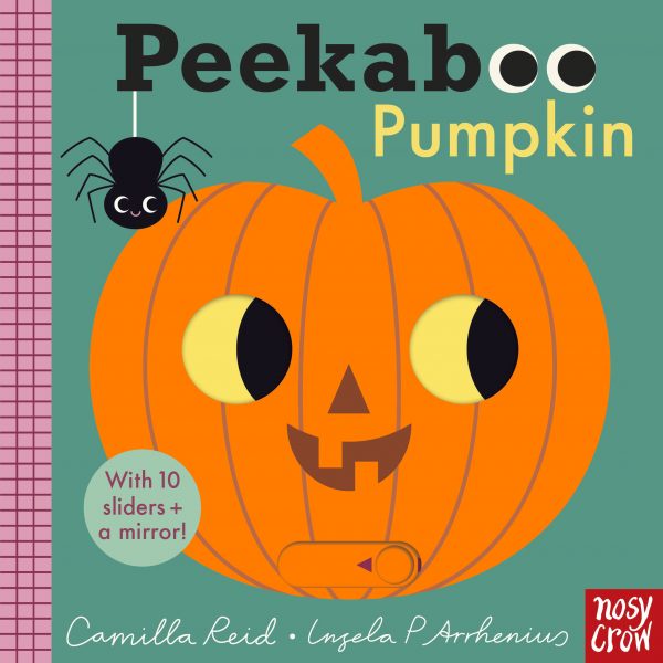 Peekaboo Pumpkin-with 10 sliders and a mirror! (硬頁書)/Camilla Reid【禮筑外文書店】