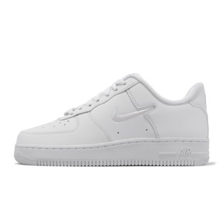 Nike 休閒鞋 Wmns Air Force 1 07 SE 白 全白 小勾勾 女鞋【ACS】 FB8251-100