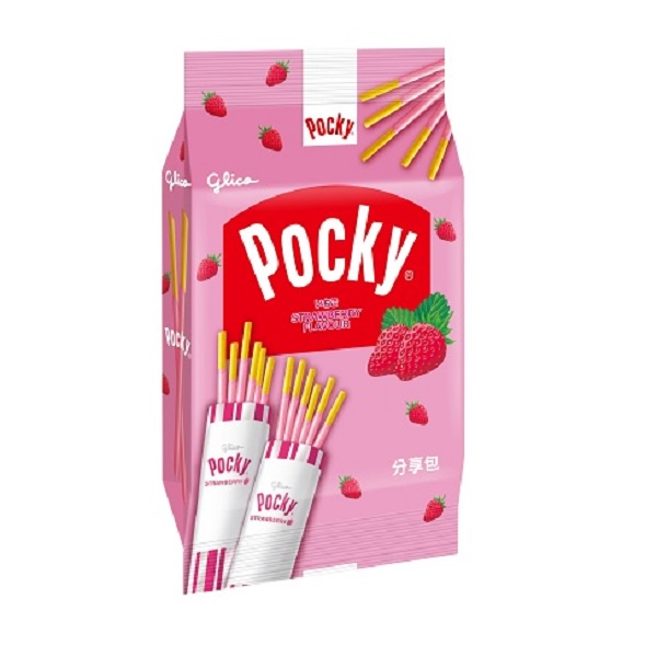 Pocky百奇 草莓棒分享包九袋入