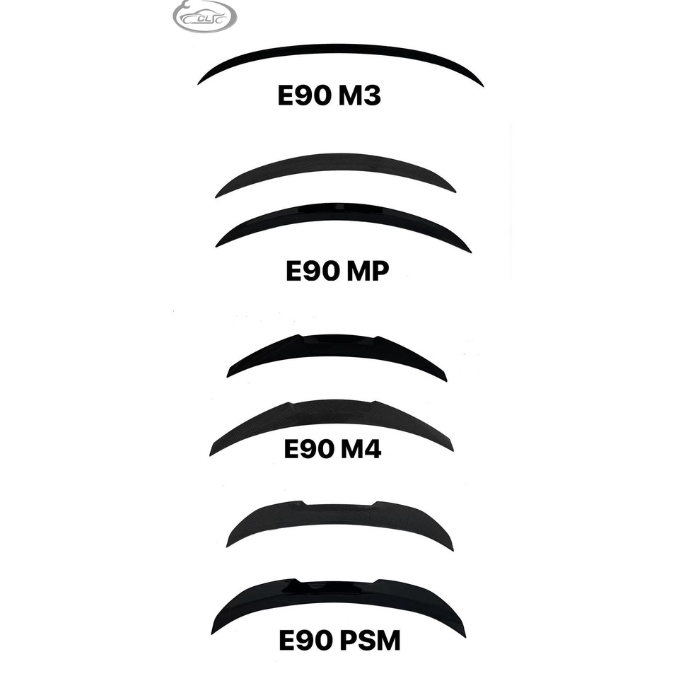 M4擾流板適用於BMW 寶馬3系E90尾翼E92汽車尾壓翼MP定風M3尾翼條PSM