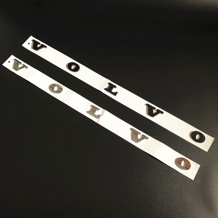 Volvo 沃爾沃 貼標 S90 車標 改裝 車貼 尾門字標 VOLVO 英文字母標 後尾標誌貼 汽車配件 個性 創意