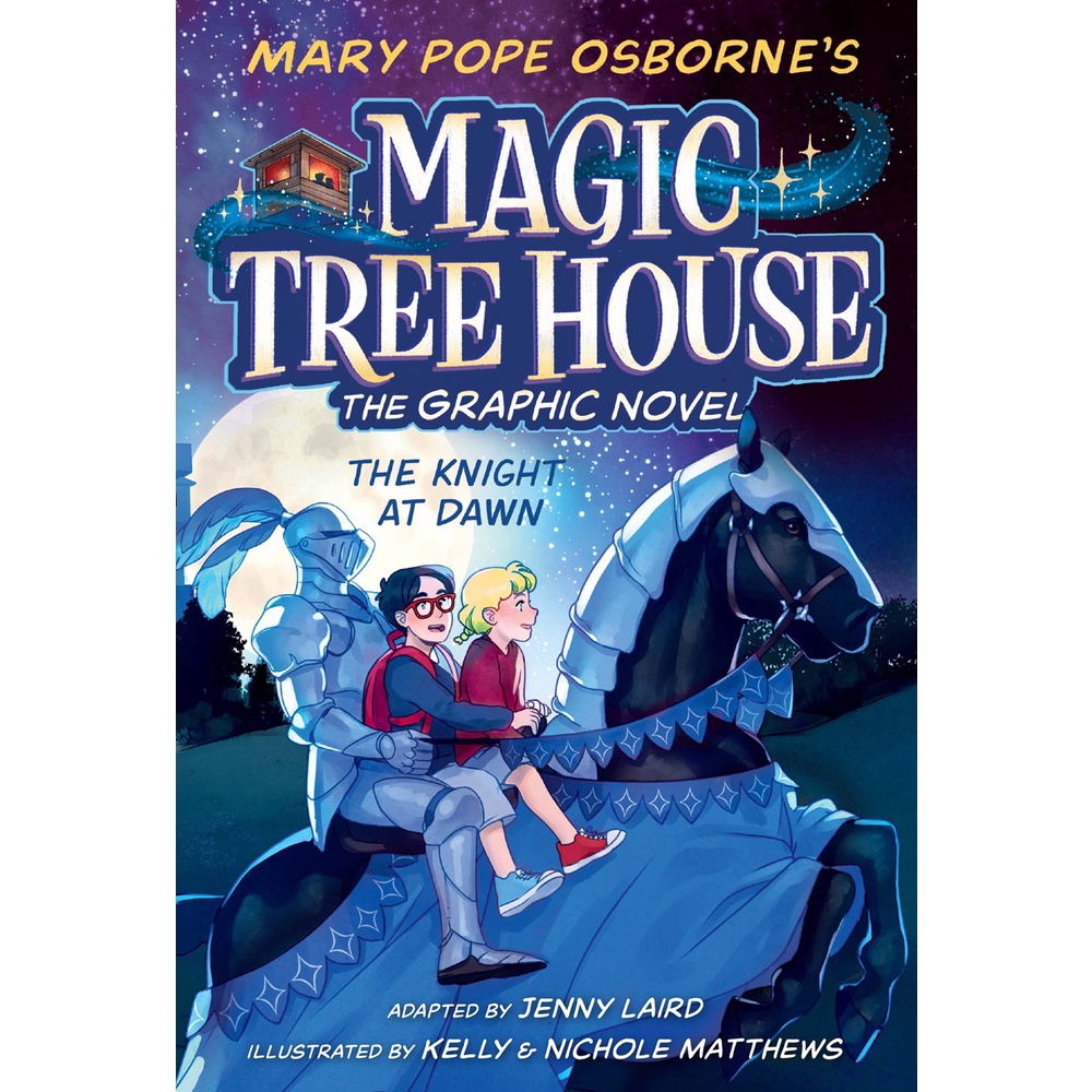 Magic Tree House #2: The Knight at Dawn (Graphic Novel)(平裝本)/Mary Pope Osborne【禮筑外文書店】