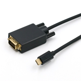 Type-c轉VGA轉接線1.8米USB3.1手機平板連投影儀電視