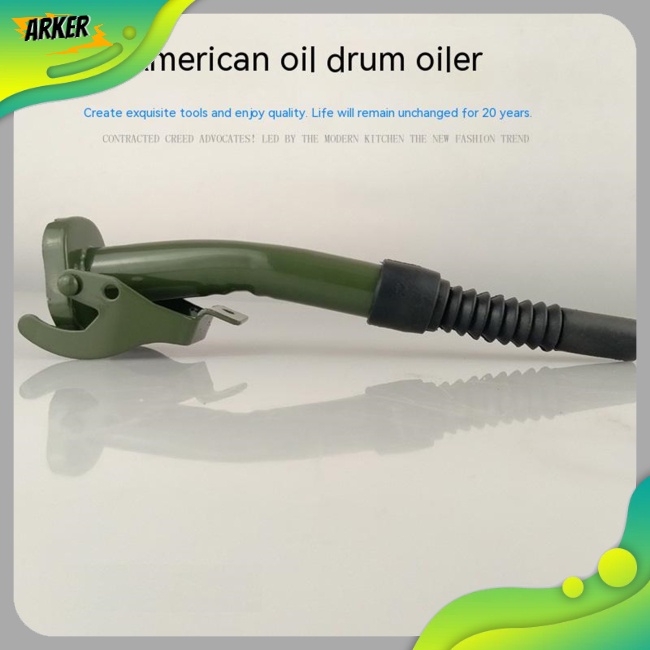 Areker金屬桶導油管40mm口徑可拆卸延長管耐磨防銹輸油工具