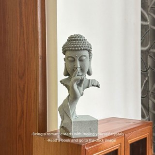 「噓! 不要說話!釋迦牟尼佛像」 創意擺件家居好物藝術裝飾禮物