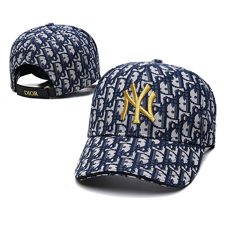 Mlb NY LA 可調節嘻哈帽帽子 Snapback 經典棒球帽透氣時尚中性刺繡可調節回彈太陽帽