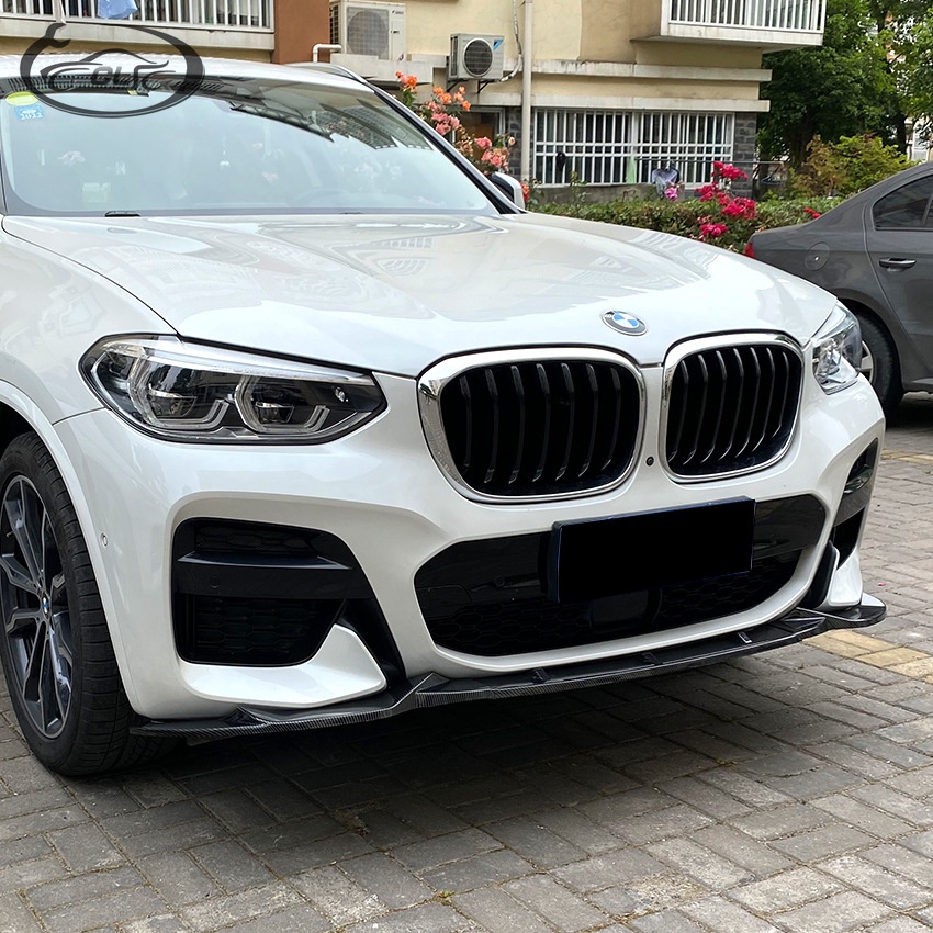 適用BMW 寶馬X3 G01 X4 G02 前期 M Pack 2018-2021前杠前唇前鏟改裝