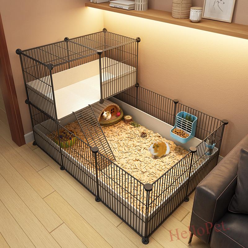 ⭐️免運 熱賣荷蘭豬豚鼠籠子超大自由別墅小型寵物圍欄柯爾鴨室內專用飼養籠子