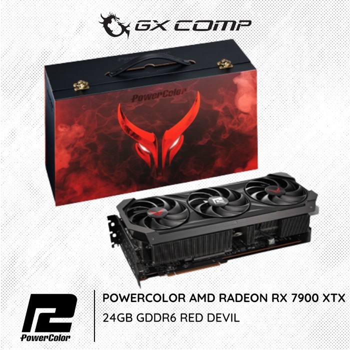 Powercolor AMD Radeon RX 7900 XTX 紅魔 24GB GDDR6