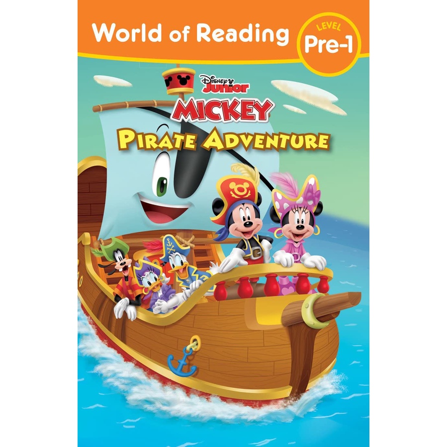 Mickey Mouse Funhouse: Pirate Adventure (World of Reading) (Pre-1)/Disney Books【三民網路書店】