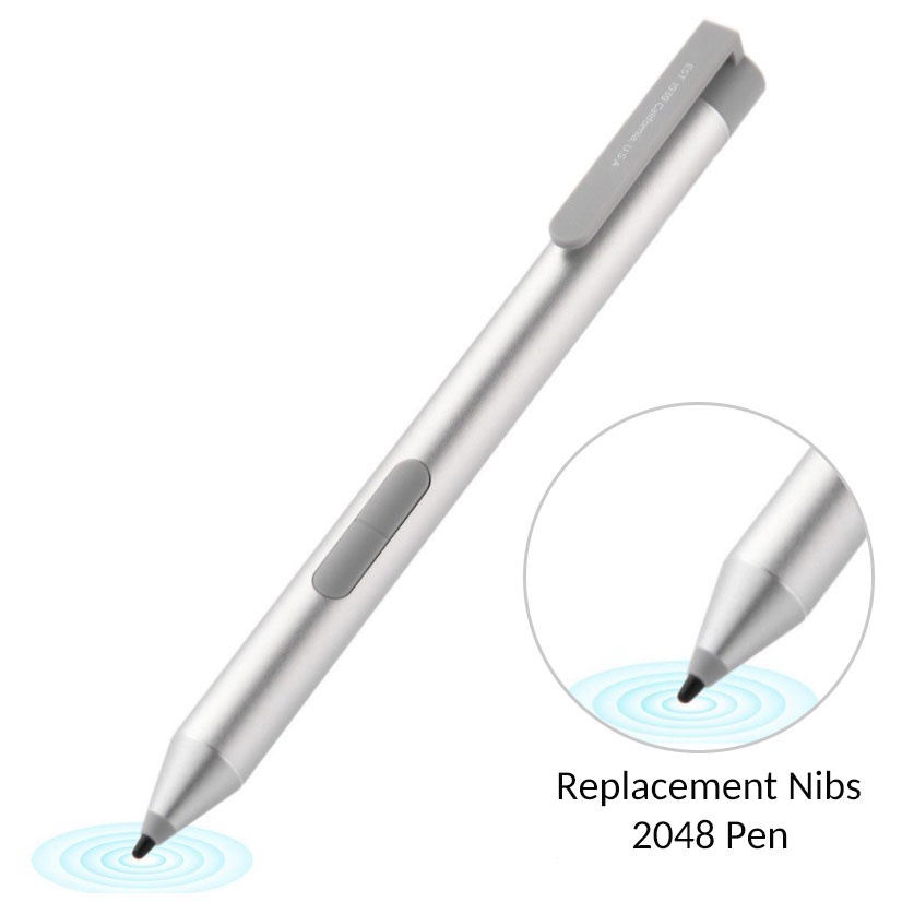 筆容量 HP Pen Dell 2048 替換筆尖適用於 HP Elite X2 1012 G1 G2 240 G6 D