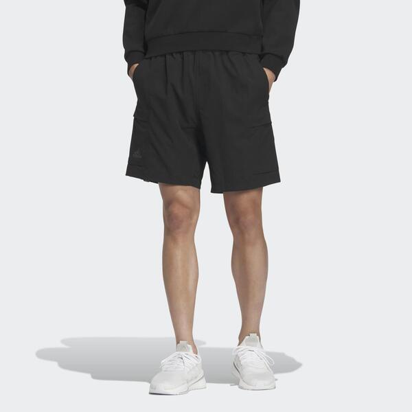 Adidas ESC Ripstop SHO IA9417 男 短褲 亞洲版 運動 訓練 休閒 工作風口袋 透氣 黑