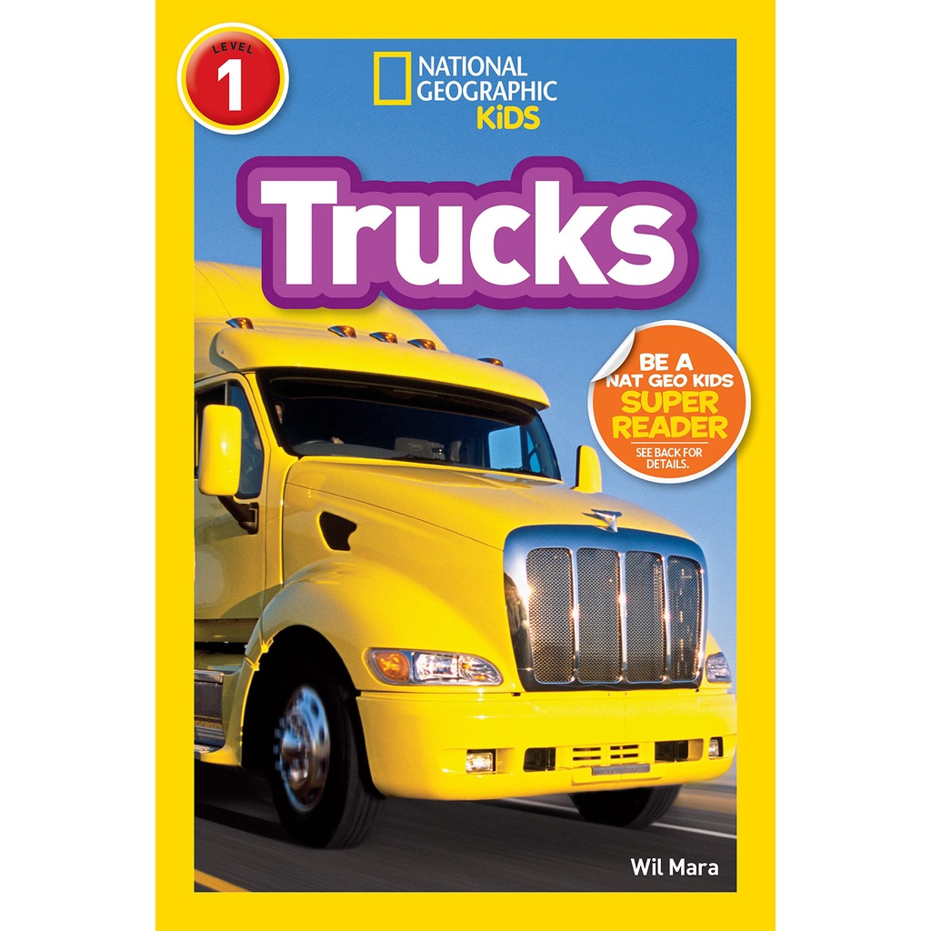 National Geographic Readers: Trucks (Level 1)/Wil Mara National Geographic Readers Level 1 【三民網路書店】